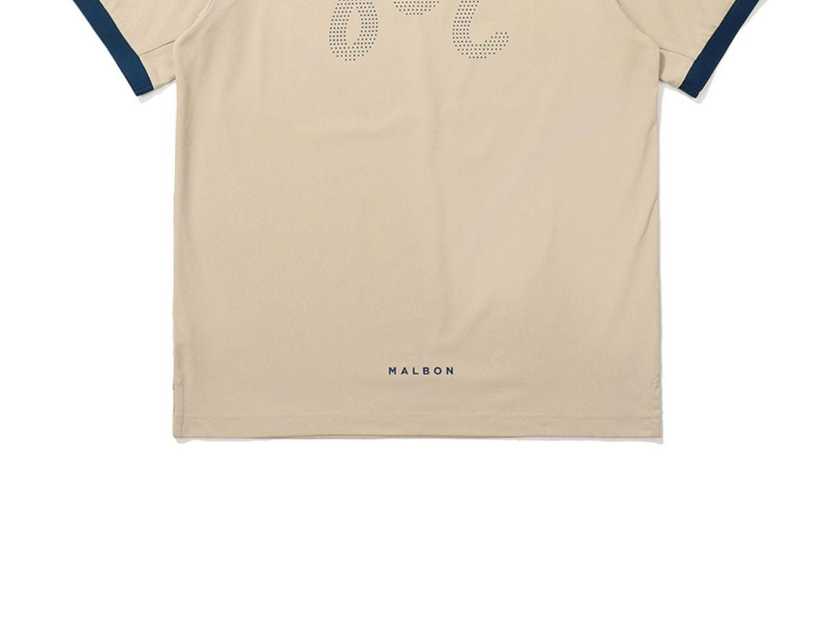Malbon Korea 2025 Summer New Men's Golf Polo T-Shirt Short Sleeve