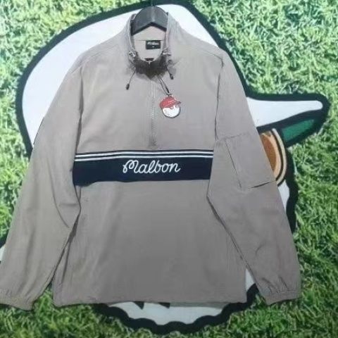 Malbon Korea Men Windbreaker Jacket Outerwear