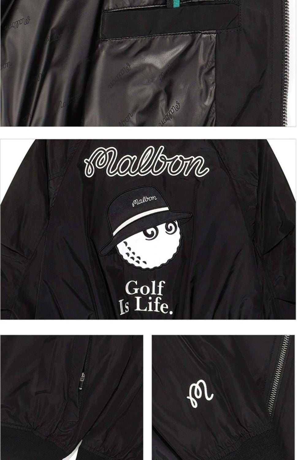 MALBON Korea original Men's Stadium Jacket AW Golf Jacket Outerwear