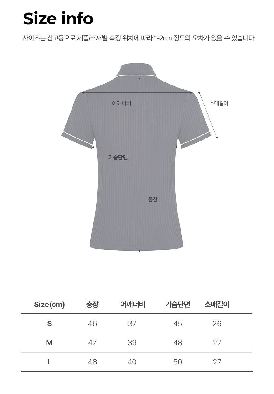 Malbon Korea New 2025 SS Women's Anna Short-Sleeve Polo Shirt slim high stretch breathable top