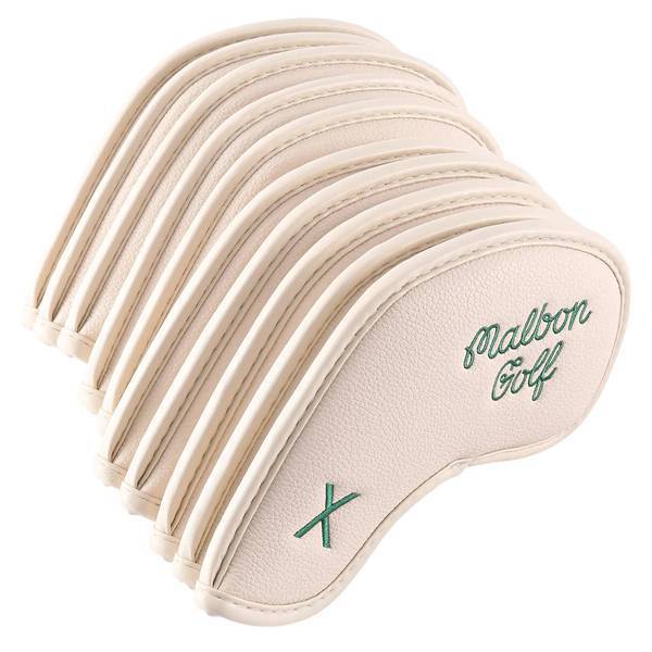 MB Golf 10pcs Iron Cover Set Cream White