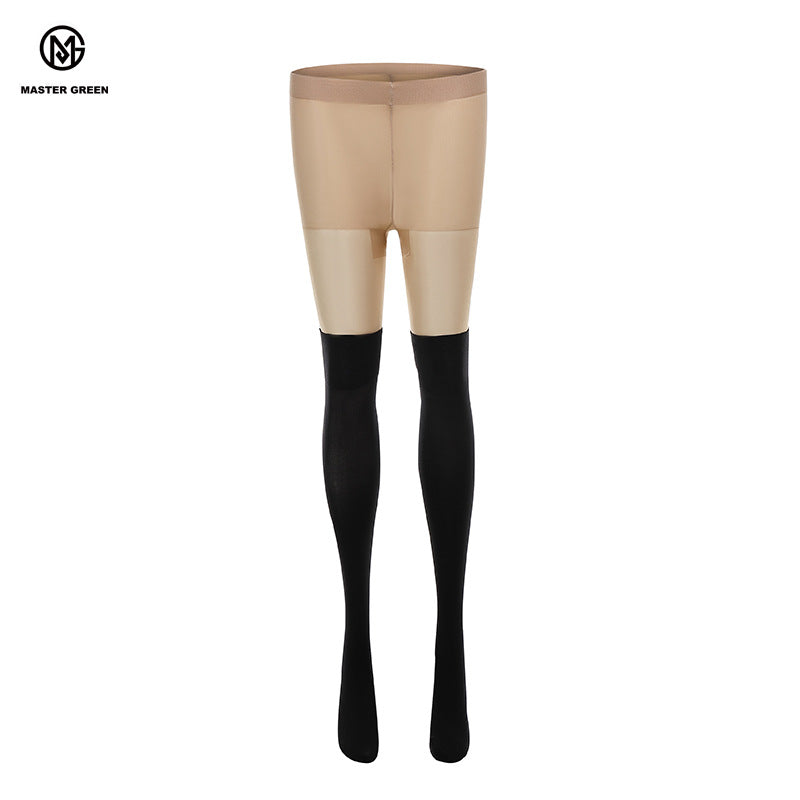 Celebrity Golf 2-in-1 Tights One-piece Stockings over-the-knee women's socks & stockings