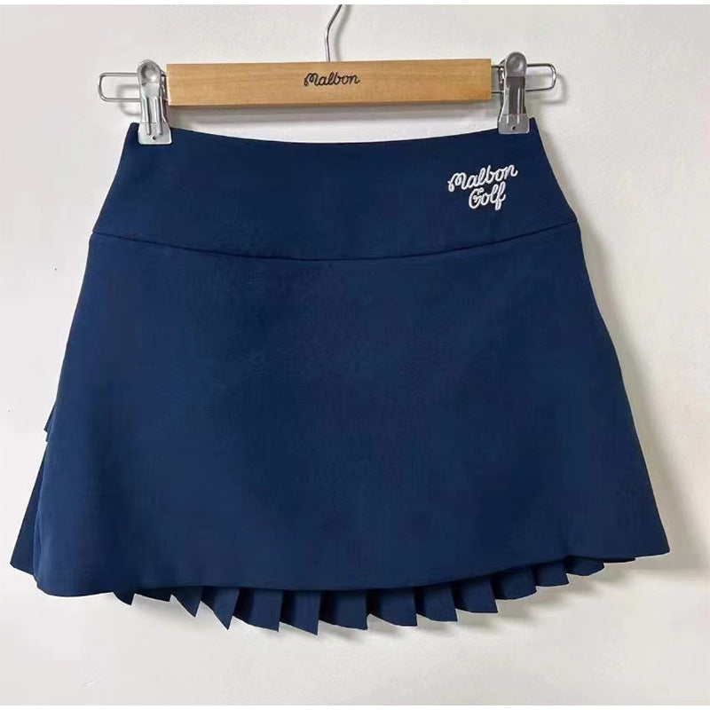 MALBON Korea 24 original ladies pleated skirt Women apparel