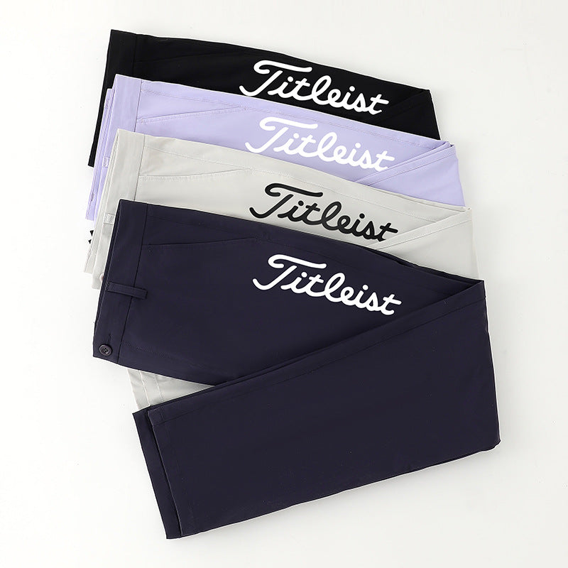 Titlelist Korea Men's Trousers SS Slim Fit Stretch Golf Pants