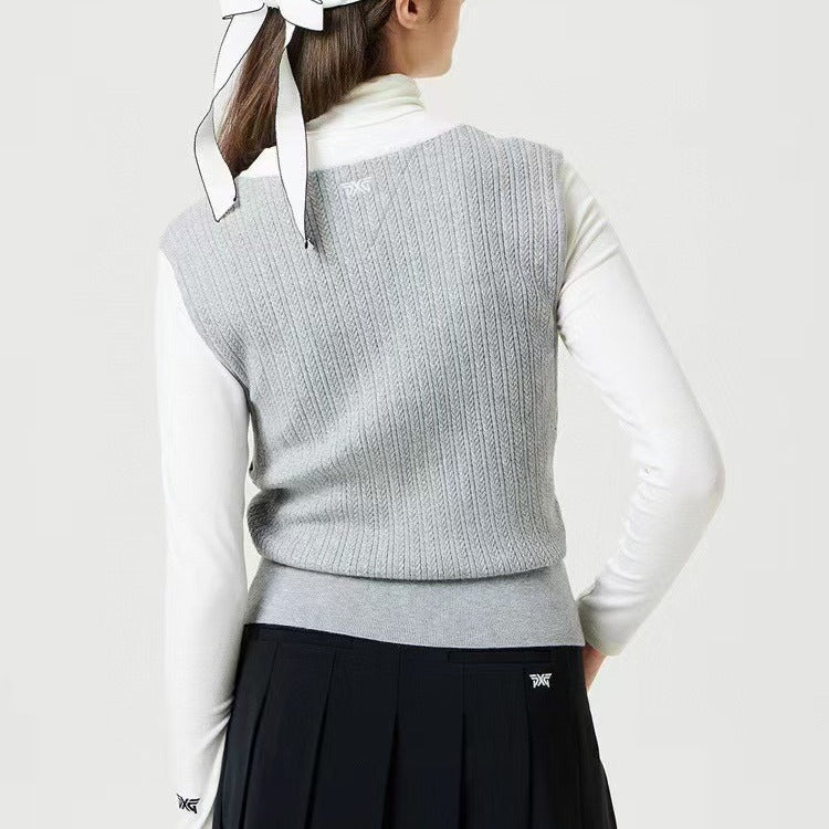 PXG Korea Women Knitted Vest Top warm top shirt