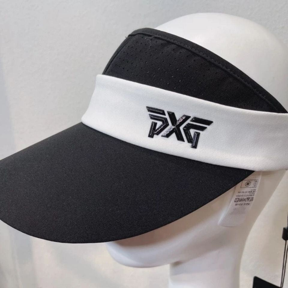 PXG Korea New Golf Hat Women's Visor for summer sweat-absorbing inner adjustable sun protection sun cap