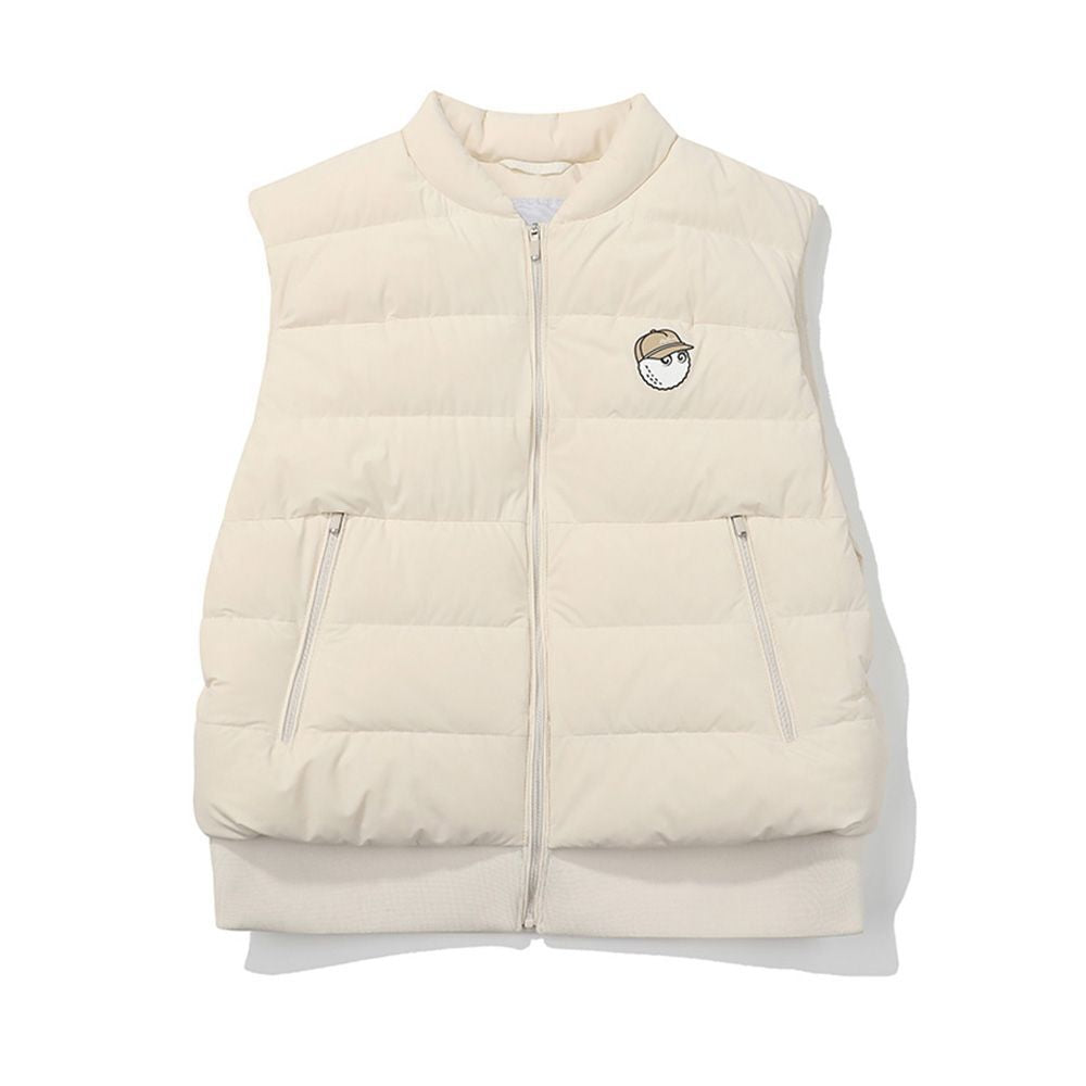 MALBON Korea Women Down Golf Vest Light and Warm Outerwear