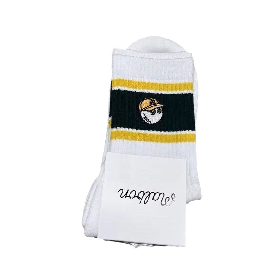 MB Korea Bucket Wapen Crew Socks Unisex Golf Socks