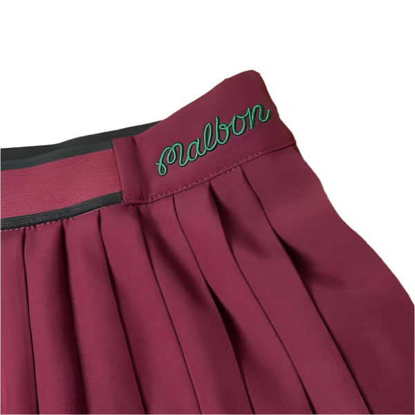 Malbon Korea Golf Skirt with Small Bag, quick dry pleated skirt for women+ detachable ball bag