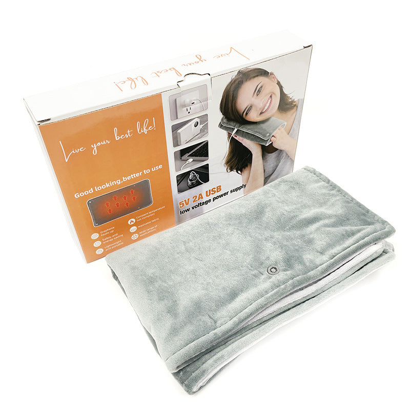 New Graphene USB Plug-in Electric Heating Pad / Hand Warmer (Medium 49X29.5cm)