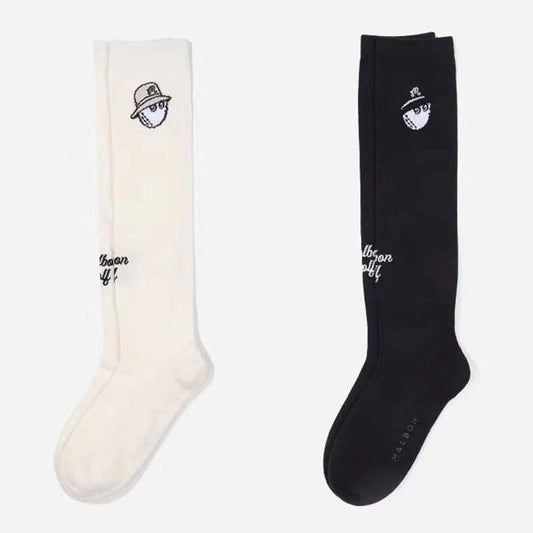 Malbon Korea Golf Knee High Socks for Women