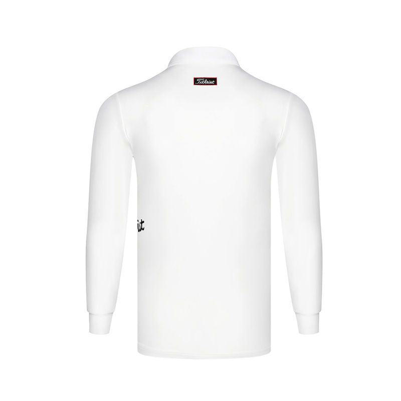 TITLIEST Korea Men Classic Golf Polo T-Shirt  FW Long Sleeve