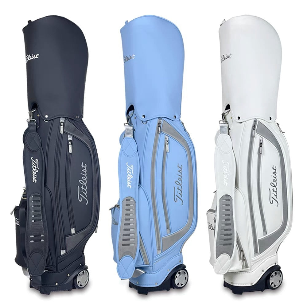 Titleist Korea New Golf Trolley Bag with Wheels Water-Resistant Unisex