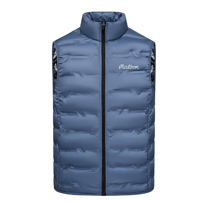 MALBON Golf Korea Men FW Duck Down Vest Thermal Lock Temperature