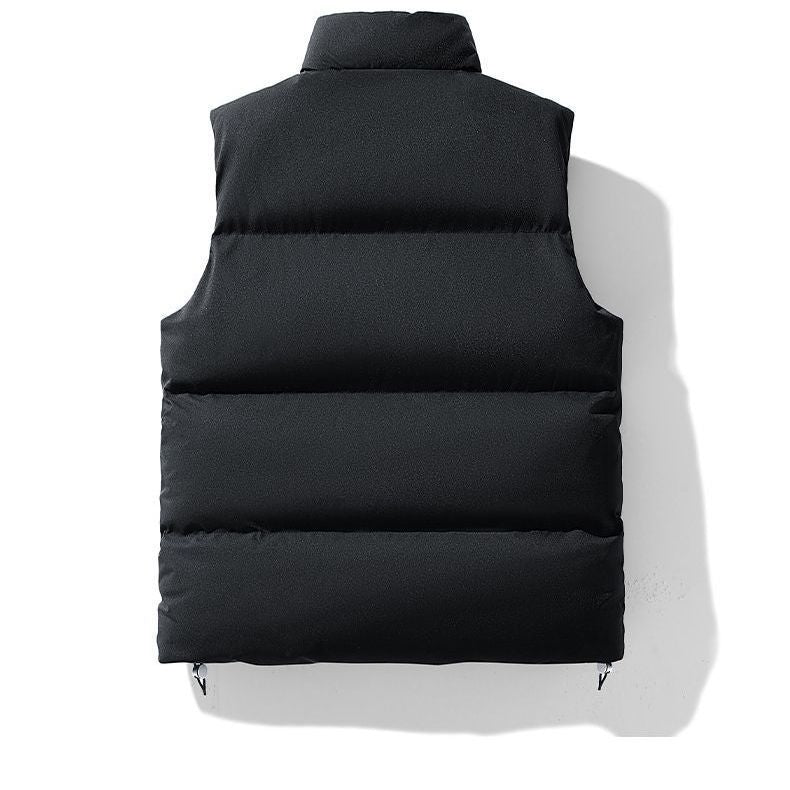 MALBON Korea Men FW Down Vest stand collar Light and Warm Sports Vest Down Jacket Outerwear