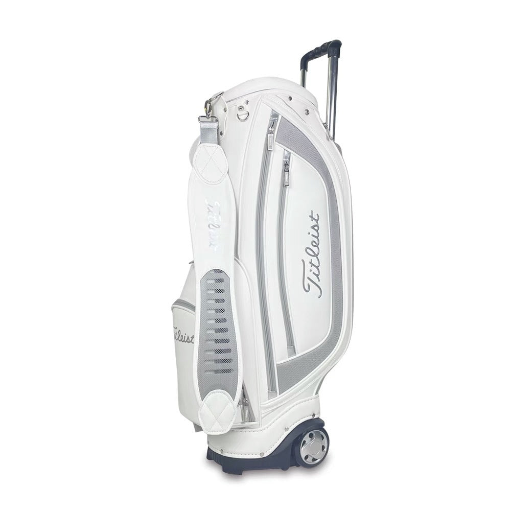 Titleist Korea New Golf Trolley Bag with Wheels Water-Resistant Unisex