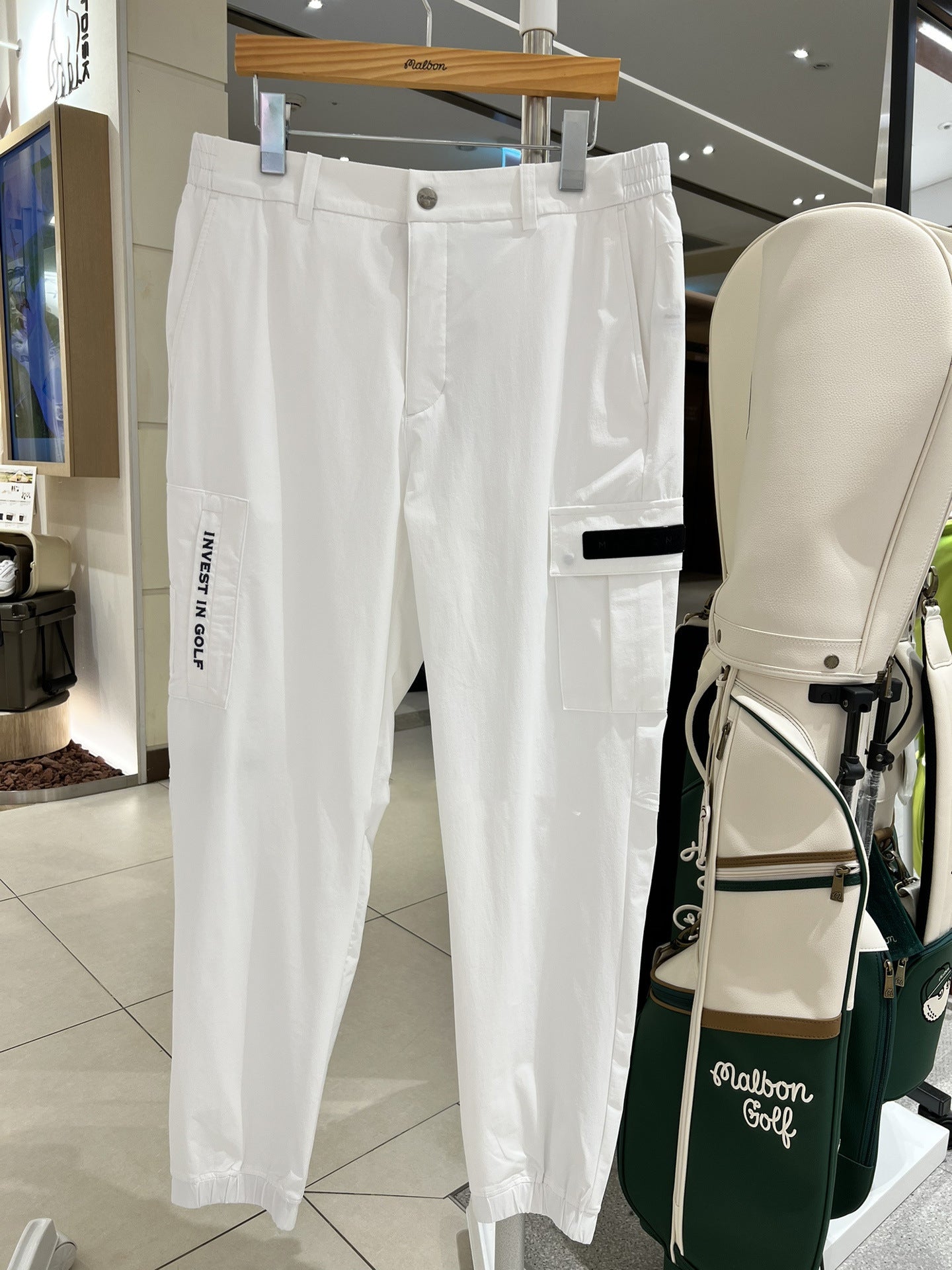 Malbon Golf Korea Men Pants quick dry summer with tee socket golf trousers