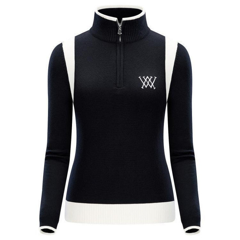 ANEW Golf Women Sweater FW Ladies Top Thick Warm Knitted Shirt