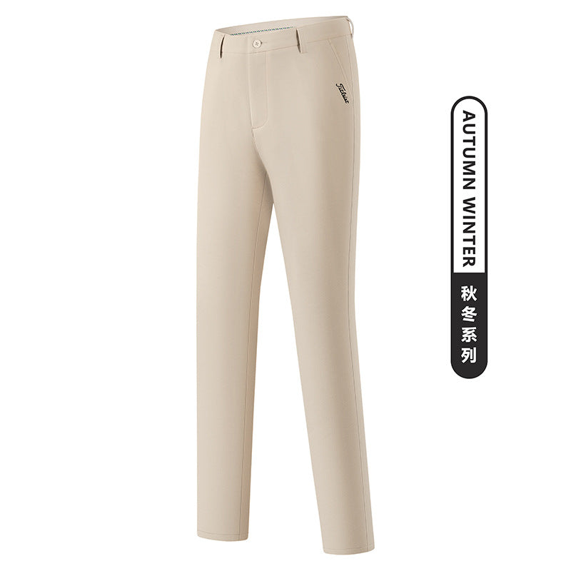 Titlelist Korea Men's FW Trousers Slim Fit Athletic Stretch Golf Pants