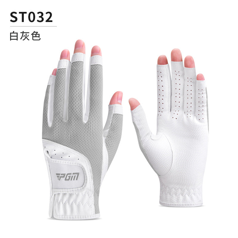 PGM Ladies Golf Gloves Fingerless Gloves Set (Left & Right Hands)