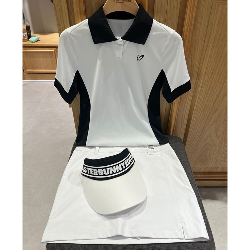 MASTER BUNNY EDITION New Summer Golf Women's Top Short Sleeve T-Shirt Slim Breathable Quick Dry Sweat Wicking