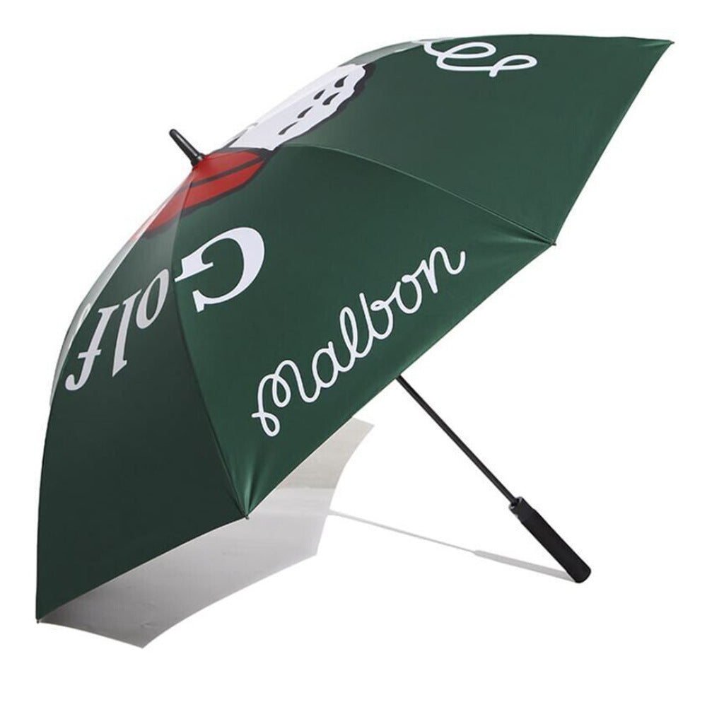 MALBON Korea Golf Umbrella Parasol Vinyl Coating UPF50+ Lightweight Design 130cm Large Size