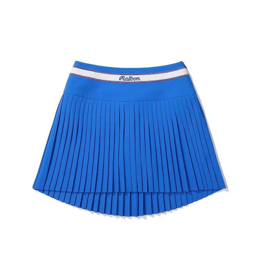 MALBON Korea 24 Women's Golf Pleated Skirt Anti-Wrinkle Light Breathable