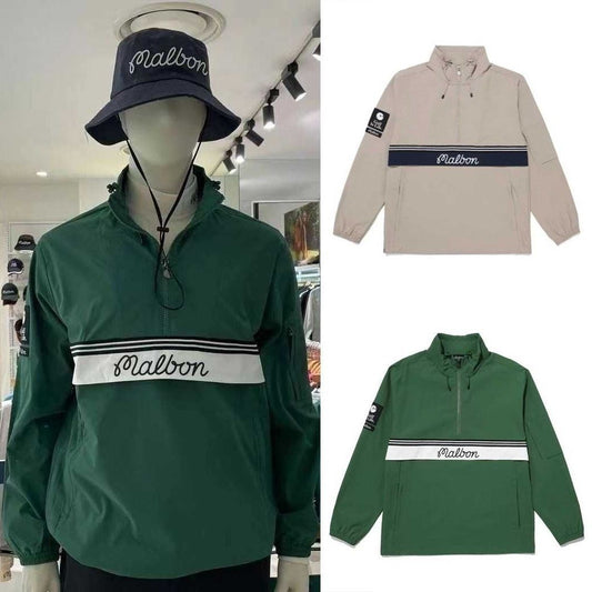 Malbon Korea Men Windbreaker Jacket Outerwear