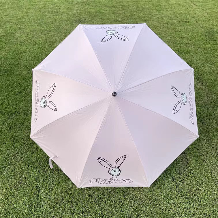 South Korea's Malbon Golf Umbrella Women's Sunscreen Sunshade Automatic Ultralight Umbrella