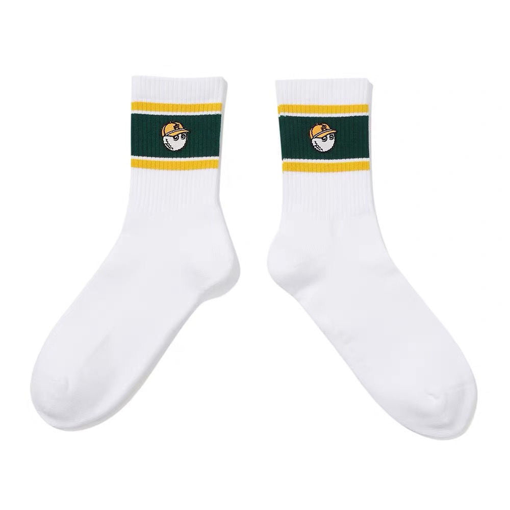 MB Korea Bucket Wapen Crew Socks Unisex Golf Socks