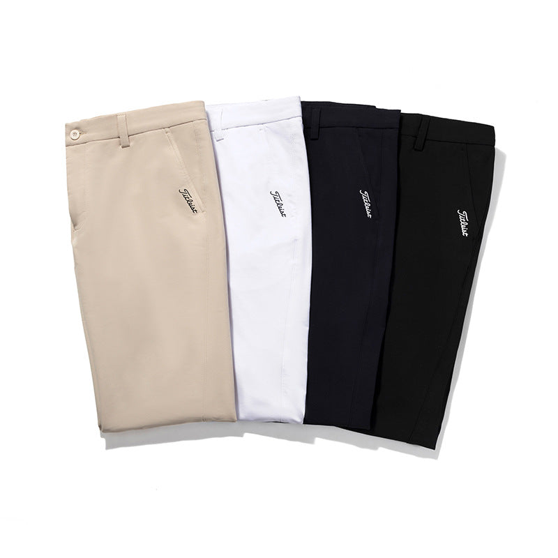 Titlelist Korea Men's FW Trousers Slim Fit Athletic Stretch Golf Pants