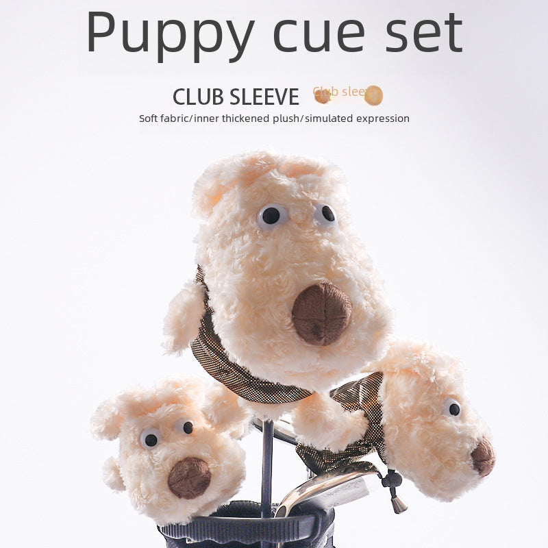 Puppy Golf Club Cover Plush Animal Doll Club Head Covers