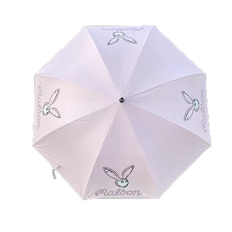 South Korea's Malbon Golf Umbrella Women's Sunscreen Sunshade Automatic Ultralight Umbrella