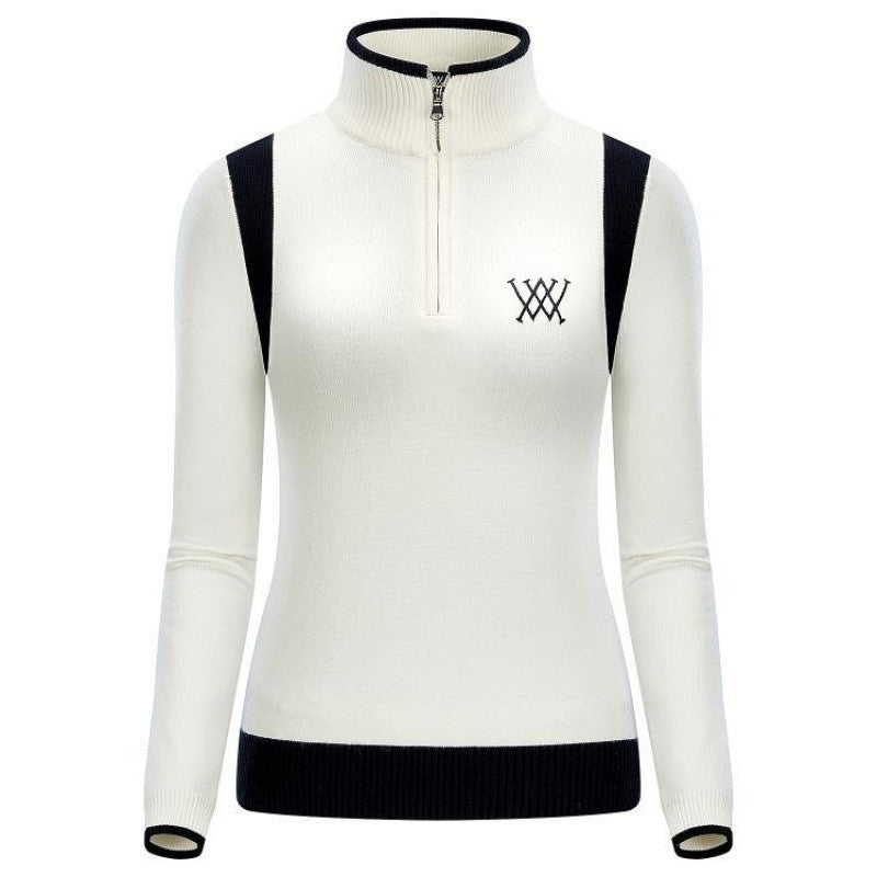 ANEW Golf Women Sweater FW Ladies Top Thick Warm Knitted Shirt