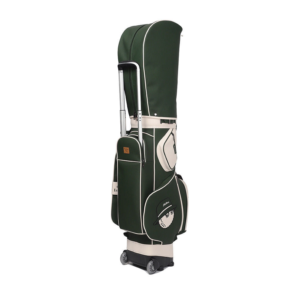 MALBON Korea New Basic Trolley Caddie Golf Bag with Wheels Waterproof