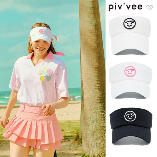 Pivvee Women's Golf Visor Breathable and Quick Dry Cap Sun Hat