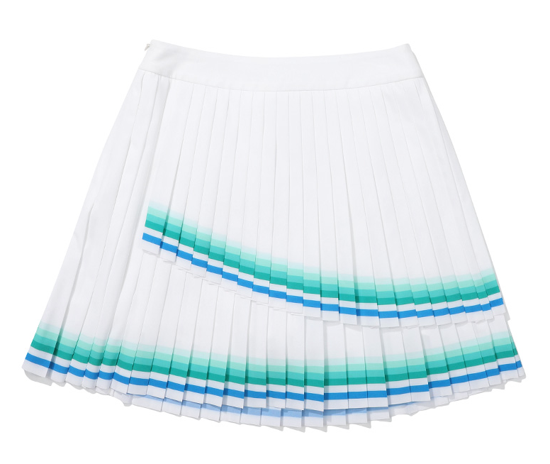 MALBON Korea Women Golf Gradation Line Skirt